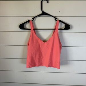 Lululemon align tank top raspberry cream pink color women’s size 6